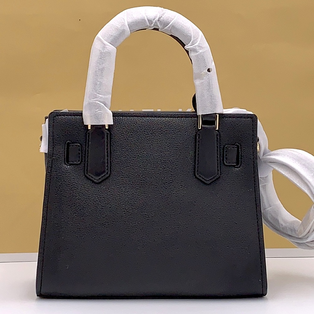 Michael Kors Hamilton Small Satchel Shoulder Crossbody Bag Black Multi N… - Picture 6 of 15